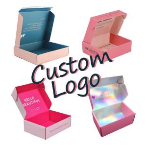 Quality UV Coating Picture Shipping Box Fashion Gift Box Custom Logo wholesale