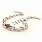 12mm Japanese Standard Link Chain 304 316 Stainless Steel polished finish