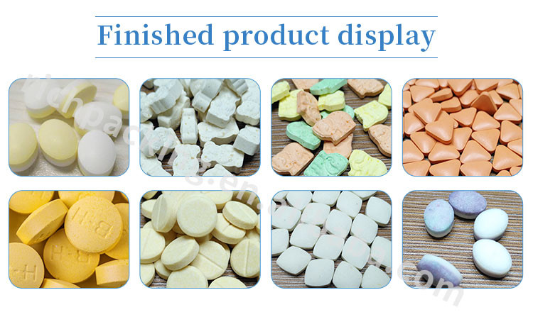 automatic double layers rotary tablet pharmaceutical pill press machine