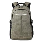 Unisex Washable Canvas School Backpacks 30x16x45cm