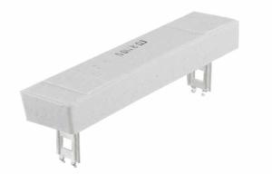 Quality High Resistance 15 Watt Cement Resistor 820 Ohm , Power Wirewound Resistor wholesale