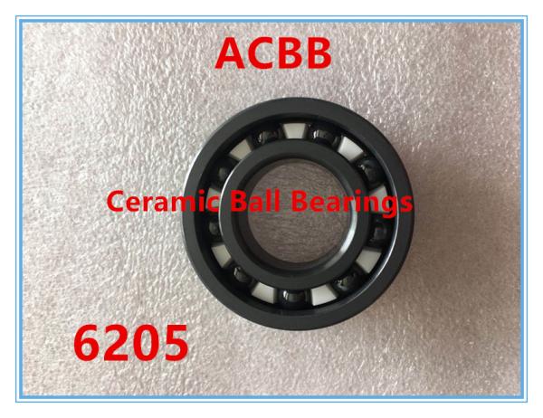 Ceramic Bearing PEFT Cage Long Lifespan Ceramic Ball Bearings for Industrial