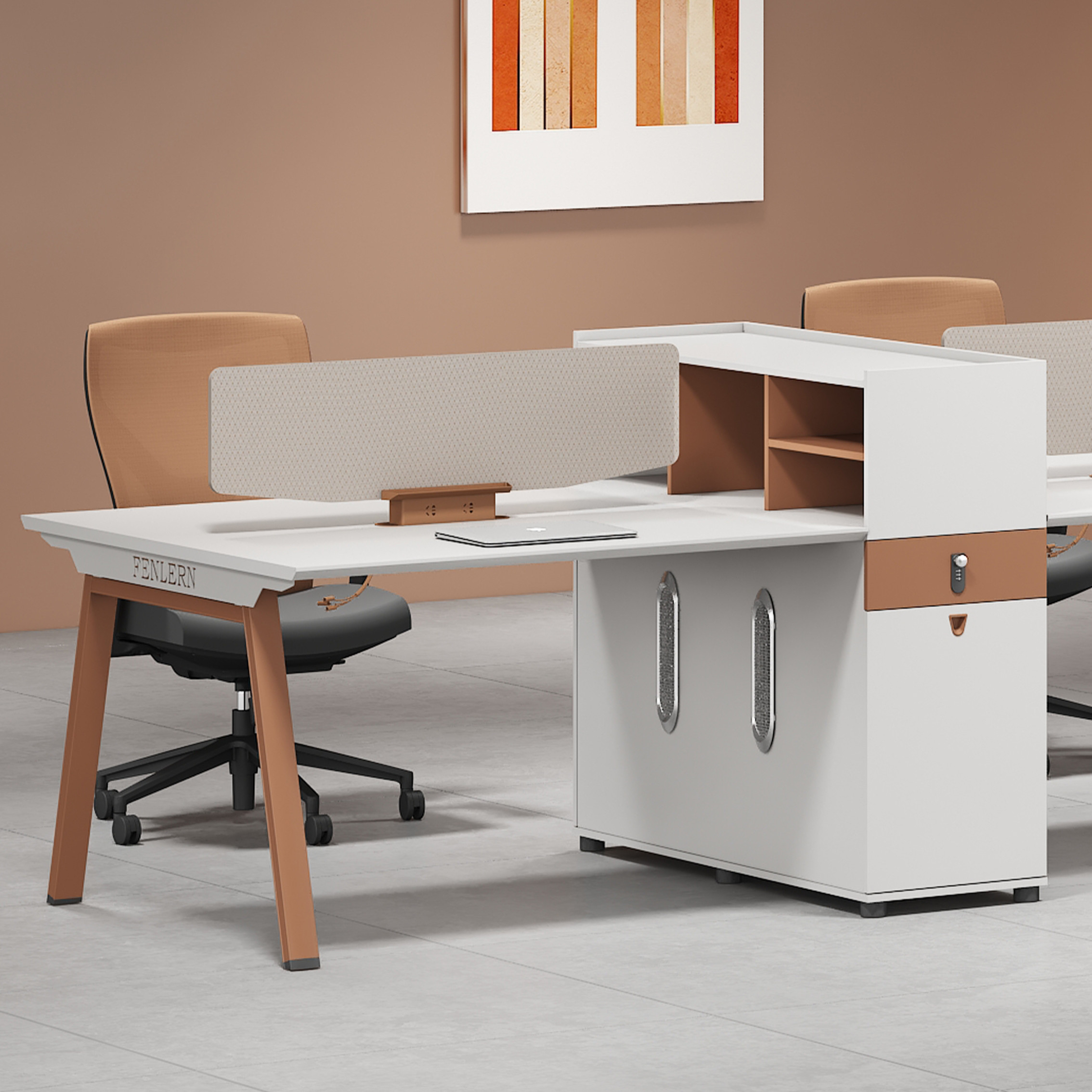 Modern 2 4 6 Person Office Desks Office Cubicle Workstation Desk Table Open Modular Office Furniture Workstation Desk