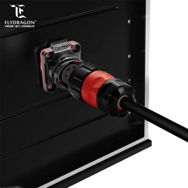 Light Weight M20 2/3/4/5/7/9/12Pins Welding Cable Male Female Panel Mount