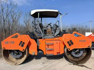 Quality Road Construction Equipment Used Road Roller Hamm Hd138 With Short Working Hours wholesale