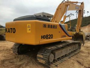 Quality KATO HD820 Used Machinery Excavator With Original Engine And Pump 12 Ton Capacity wholesale