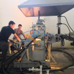 15m PVC Coil Cushion Floor Mat Making Machine