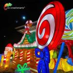CE Water Resistant Giant Christmas Lantern Christmas House Lantern For Show