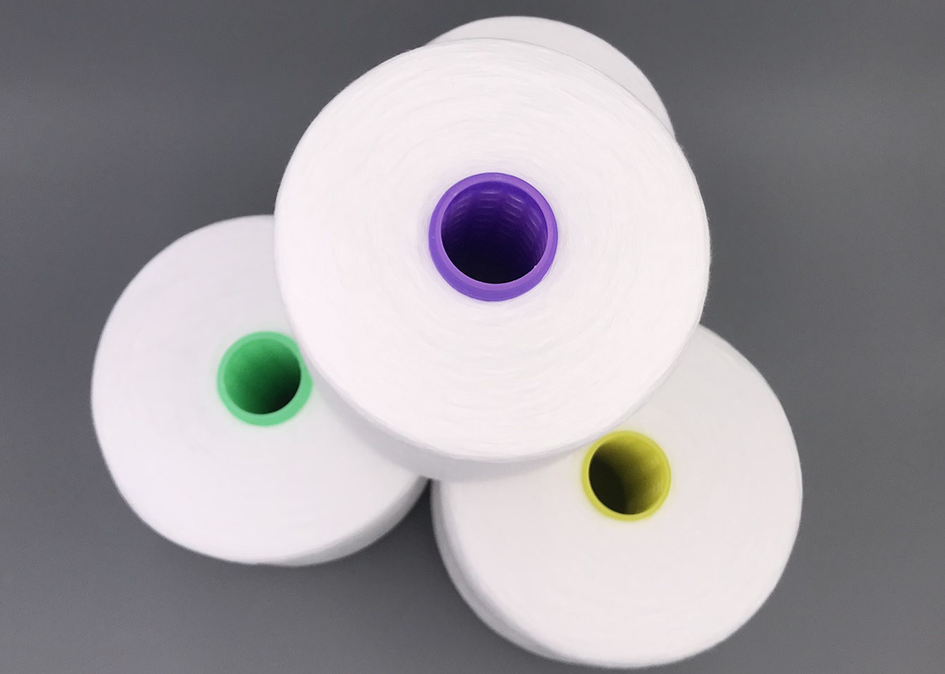 Manufacturer Directly Wholesale 30/2 JMT Brand Spun Raw White Polyester Yarn