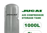 DN08 Carbon Steel Industrial Compressed Air Tanks 1000 Liter 8BAR
