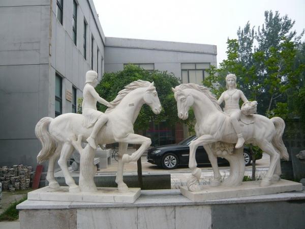 marble animal sculpture with nature stone,,China stone carving Sculpture
