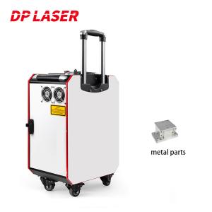 Quality Rust Removal Handheld Laser Cleaning Machine 100W 110V/220V Trolley Case Portable wholesale