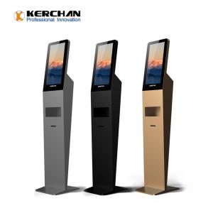 Quality Flexible Real Time 21.5'' Hand Sanitizer Advertising Kiosk wholesale