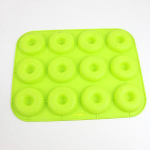 Quality Mini Doughnut Silicone Mould , Food Grade Silicone Baking Tray wholesale