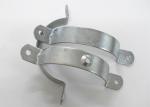 DG80 ~ DG400 Industrial Pipe Clamps , Sealing Thickness 2mm Split Tube Clamp
