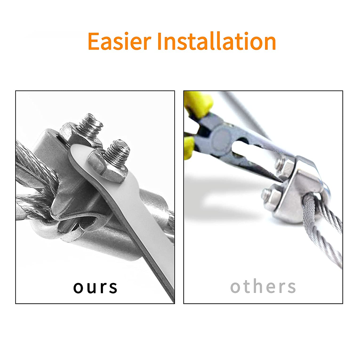 Customized Support for Heavy Industry Rigging JIS Standard Double Pipe Clamps Galvanized Malleable Wire Rope Cable Clip