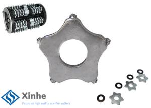 Quality Concrete Floor Planers Parts 5 Point Pentegonal Flails For Trelawny Milling Machines wholesale