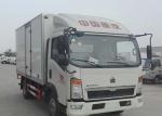 Small Cargo Cold Storage 8 Ton Refrigerated Truck For Dairy , Freezer Box Truck