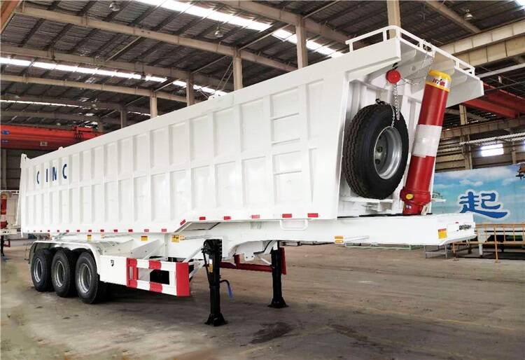 CIMC Semi Tipper Trailer 3 Axle Tractor Trailer Tipper for Sale