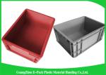 Large Standard Warehouse Plastic Euro Stacking Containers 800*600*340mm