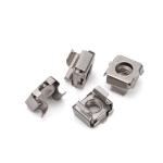 Alloy Steel M6 Square Locking Cage Nut Nickel Plated for Imperial Measurement