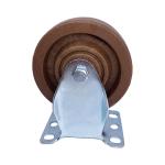 Phenolic Resin Wheel High Temp Resistant Rigid Caster 3 Inch