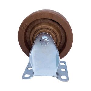 Quality Phenolic Resin Wheel High Temp Resistant Rigid Caster 3 Inch wholesale