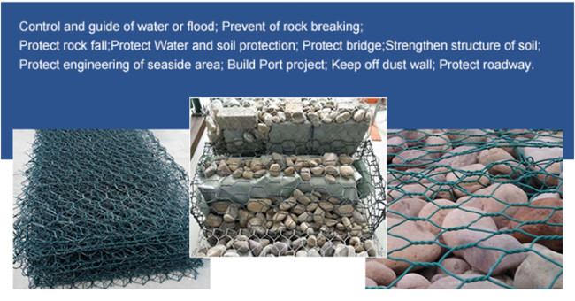 60×80mm Welded Galvanized Gabion Box ASTM A975