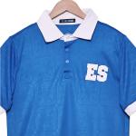 El Salvador 2025-2026 Season Fan Version Home Football Jersey Group Customizatio