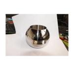 Silver DN25 Stainless Steel 316L Floating Straight Through Valve Ball with