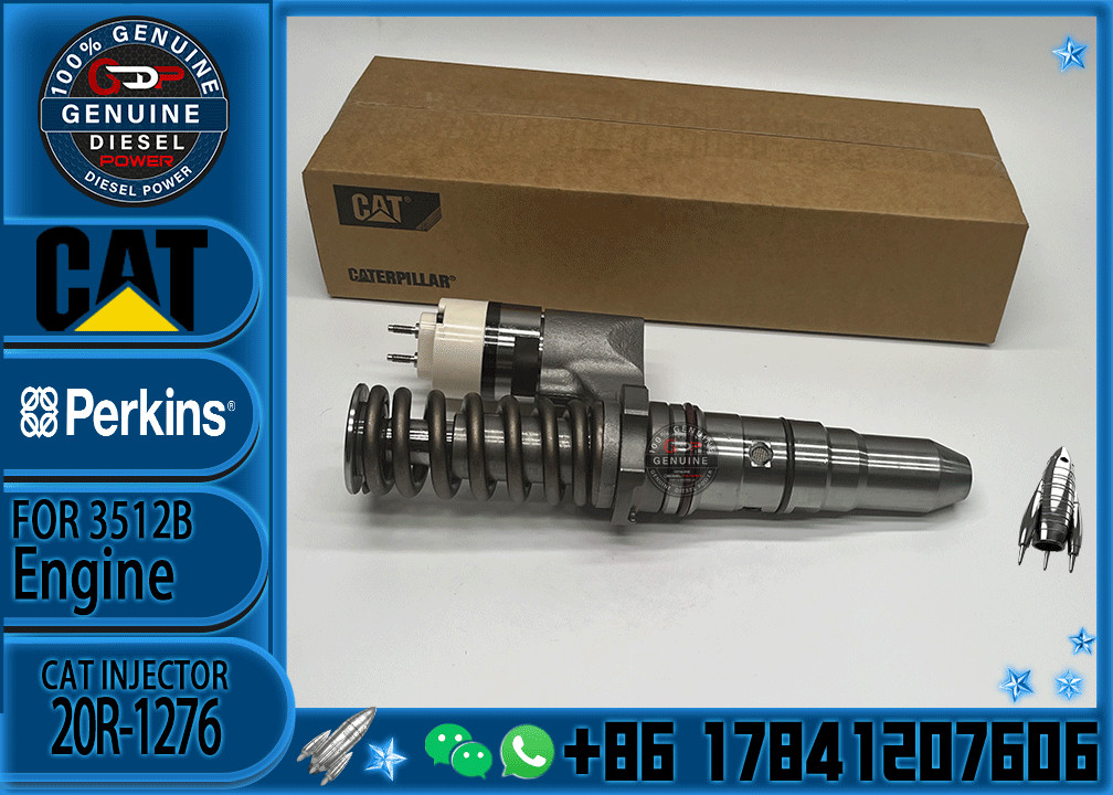 20R-1276 392-0214 engine spare parts 3508 3512 3516 Fuel Injector 20R1276 3920214 For Caterpillar