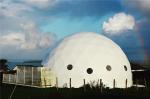 Transparent Geodesic Event Dome Tent With Round Door Frame PVC For Events