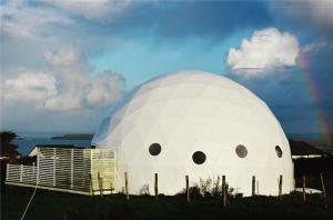 Quality Eco Resort Geodesic Dome House Luxury Hotel Tent Camp Hot Tourism Season wholesale