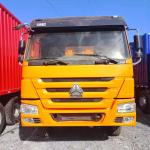 Sinotruk 8x4 Model 371hp Dump Truck With Euro 3 Emission Standard Left Rudder