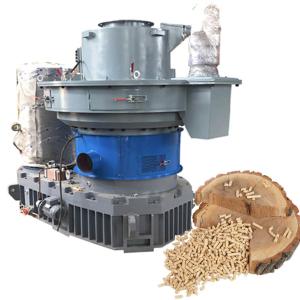 Quality 3T/ Hour Sawdust Pellet Making Machine 3 Rollers Alfalfa Pellet Mill wholesale
