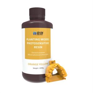 Quality Orange 405nm Photosensitive Resin Planting Model Photosensitive Resin wholesale