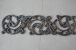 Stair Railings Balcony Cast Iron Rosette Decorative Iron Panels Eco Friendly