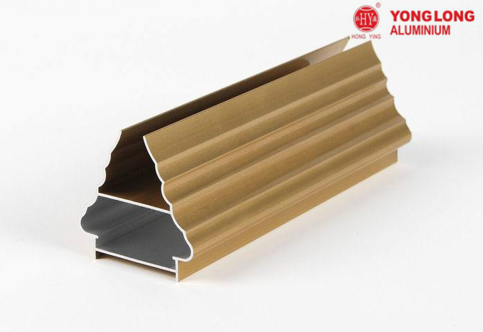 Industrial Powder Coated Aluminium Extrusions Profile Mill Finishing Treatment