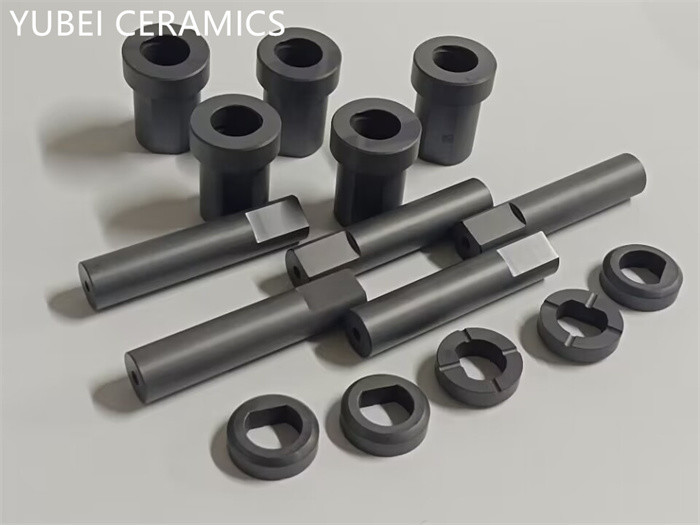 Silicon Carbide Sic Ceramics Bushing Customized Sic Tubes