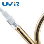 UVIR Cross quartz heat lamp , 100-7600W Infrared Heater Tube For Oven Heating