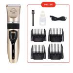 1500mA Battery Pets Hair Trimmer Cordless Dog Clippers Rechargeable Ceramic