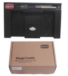 Quality DegeTools Flip Key Pin Remover Jig Car Locksmith Tools With Vehicle Keys wholesale