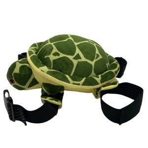 Quality Green Spotted Plush Turtle Buttock Protector Kid Size 45cm For Outdoor Activities wholesale