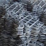 Wrought Iron Rosettes / Steel Panel / Decorative Wrought iron flower