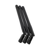 Dual Band Outdoor Wifi Antenna 3dBi 50 Ohm 2.4ghz - 2.5ghz Black Color