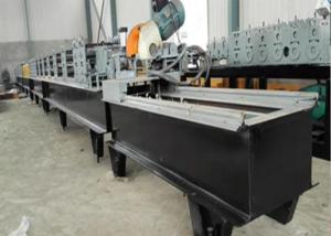 Quality Galvanized Steel Roller Shutter Door Roll Forming Machine / Door Frame Forming Machine wholesale