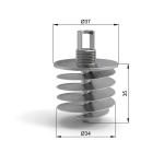 Customized Zinc Alloy Connection Absorption Anchor Absorption Board Suspension