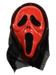 Hip Hop PVC Blank Rubber Bath Toys Plastic Party Face Mask For Halloween