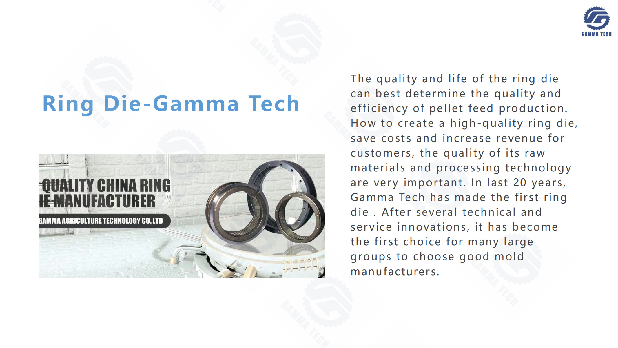 Livestock Feed Ring Die Poultry Ox Cow Cattle 8 - 10mm