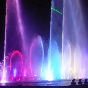 Quality Charming Lamps Round Dancing Musical Fountain 380V 220V 50HZ wholesale